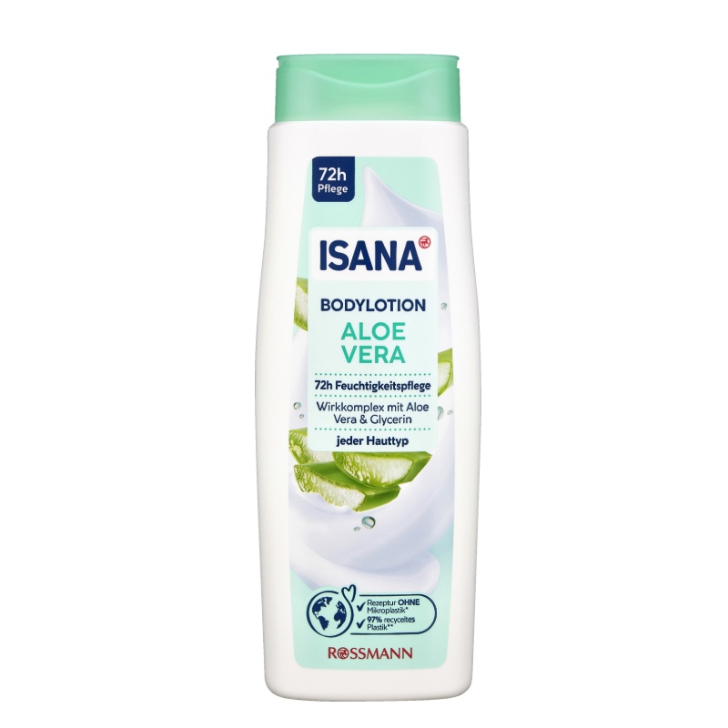 لوسیون بدن isana bodylotion aloe vera 400ml