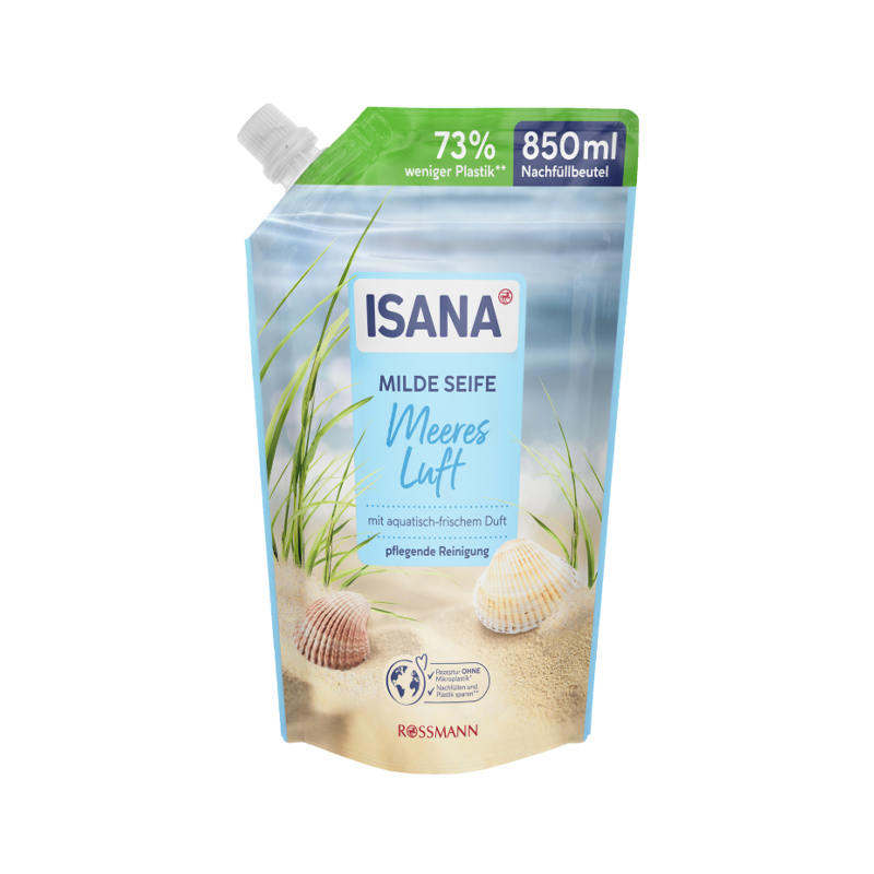 مایع دستشویی isana milde seif meeres luft