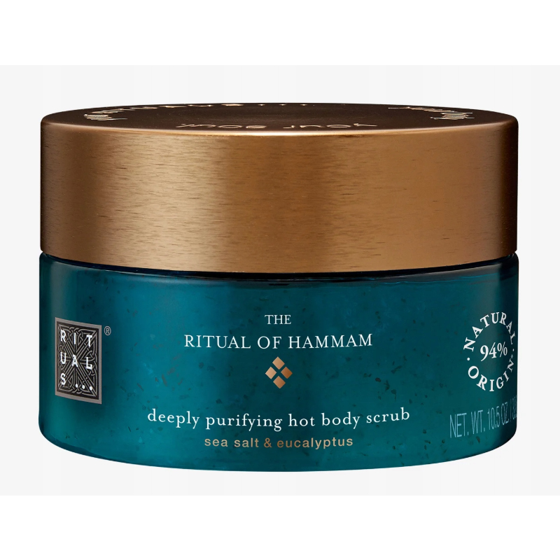 اسکراب بدن حاوی نمک دریا و اوکالیپتوس THE RITUAL OF HAMMAM 300G