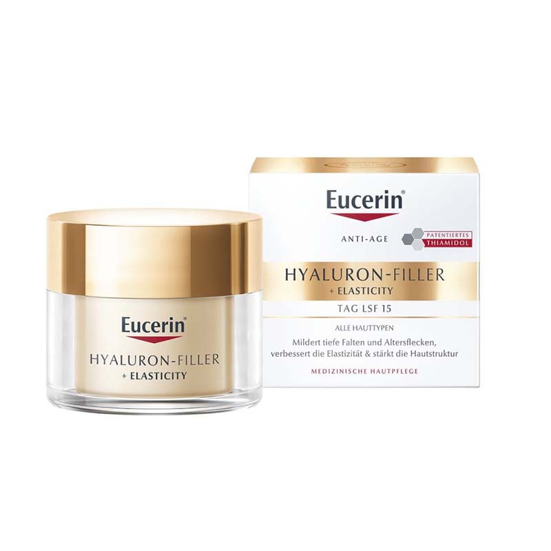 کرم روز Eucerin HYALURON-FILLER + ELASTICITY