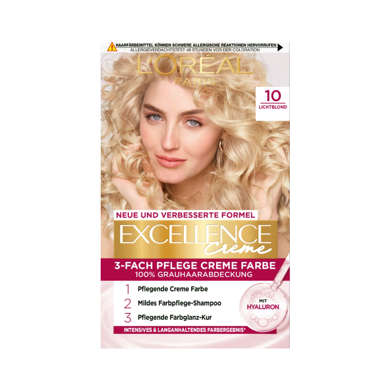 رنگ مو LOREAL EXCELLENCE Creme 10