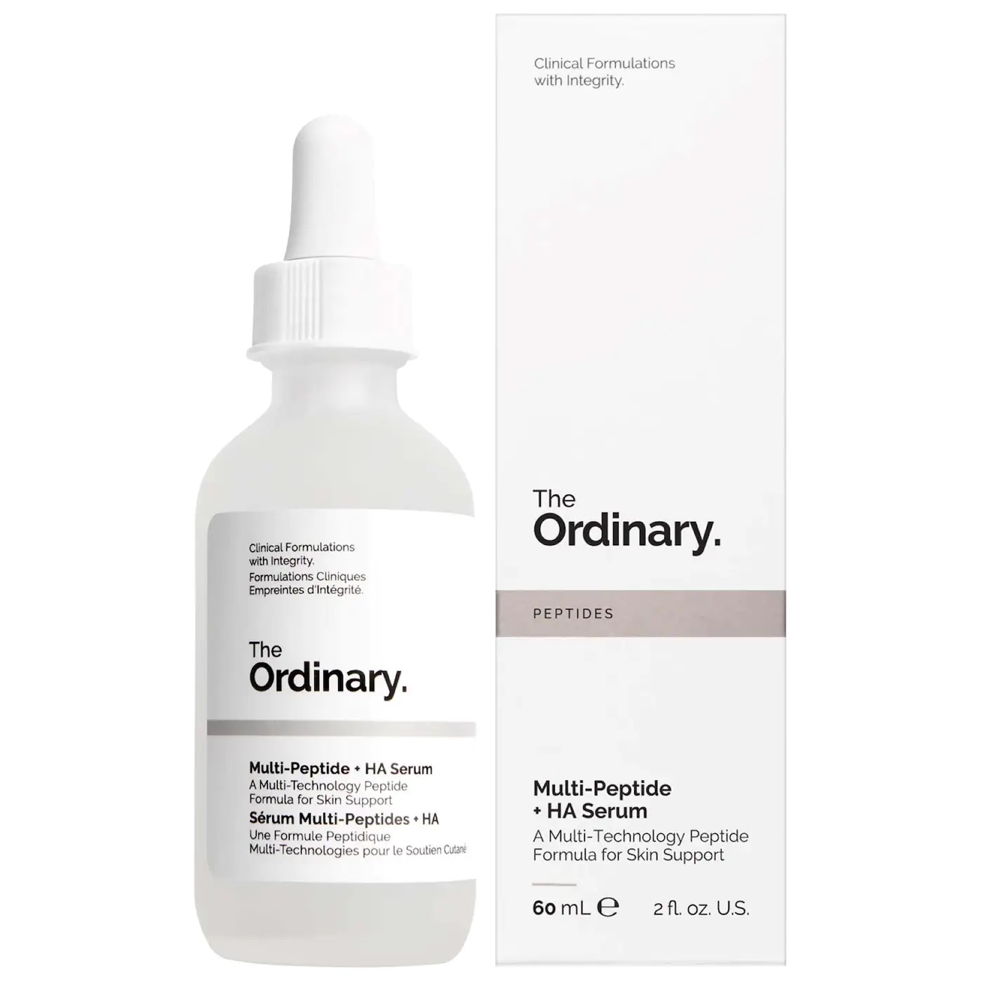 سرم جوانساز و آبرسان THE ORDINARY multi -peptide +HA serum 30ml