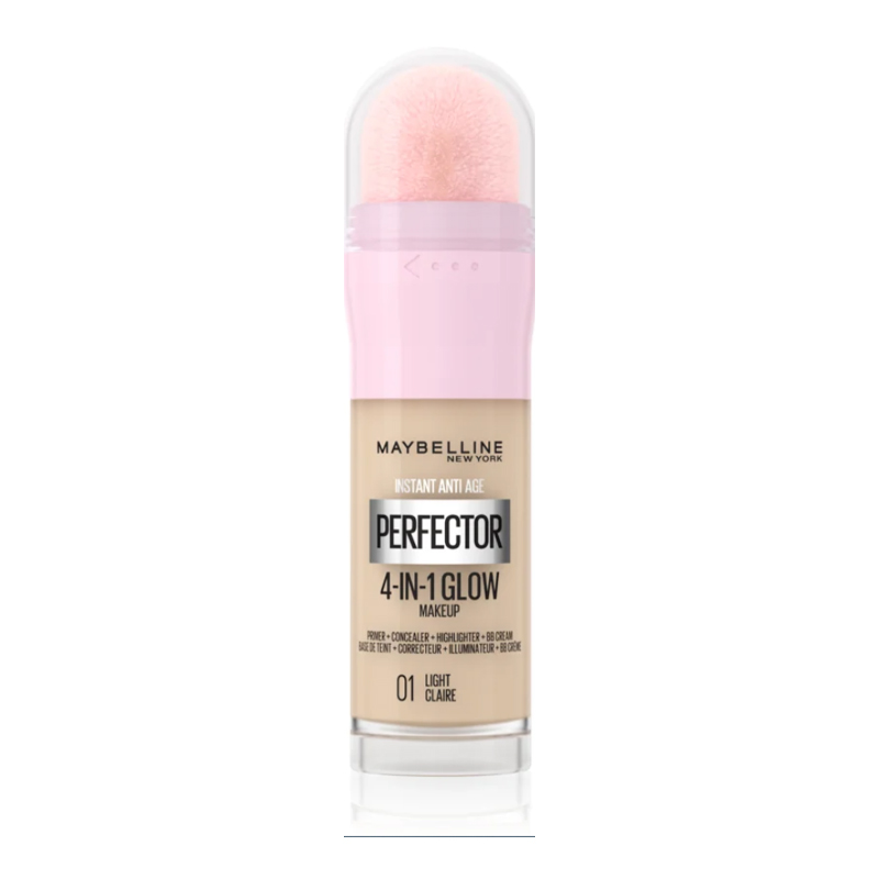 کرم پودر ضد چروک 4 در 1 (پرایمر-کانسیلر-هایلایتر-بی بی کرم) MAYBELLINE 01