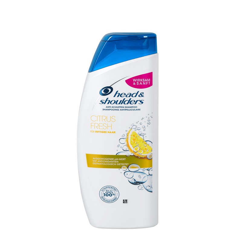 شامپو ضد شوره و خنک کننده مخصوص موهای چرب head&shoulders Citrus fresh 500ml