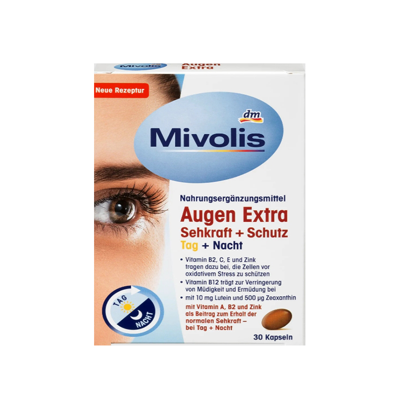 مکمل 30 عددی چشم Mivolis Augen EXTRA Sehkraft + SCHUTZ