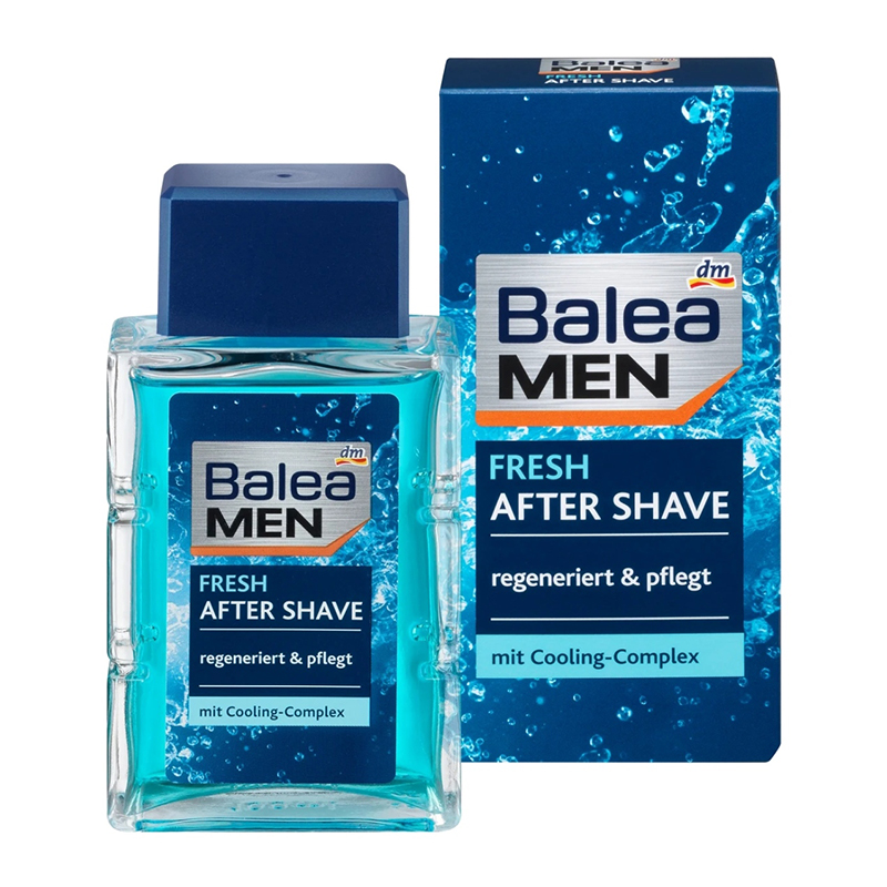 افتر شیو مردانه رایحه خنک کننده مراقبت ویژه از پوست صورت balea men after shava fresh