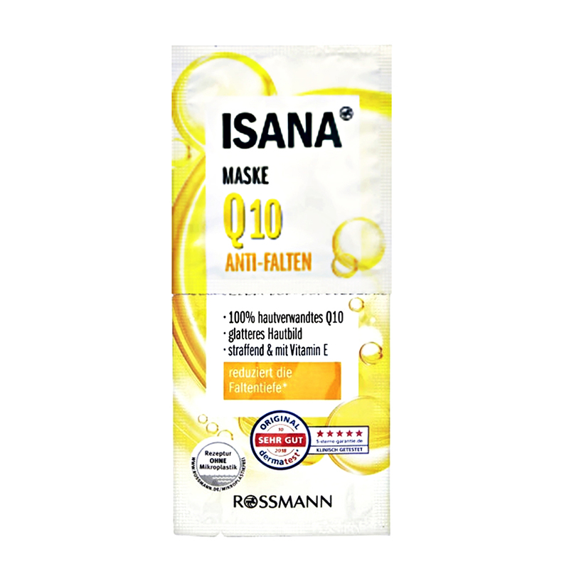 ماسک  صورت ISANA MASKE Q10 ANTI-FALTEN