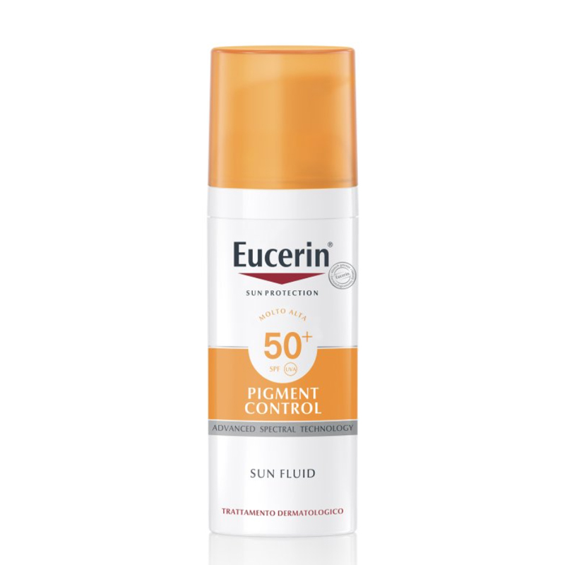 ضد آفتاب فلوئیدی با خاصیت ضدلک و غیر جوش زا EUCERIN sun fluid pigment control