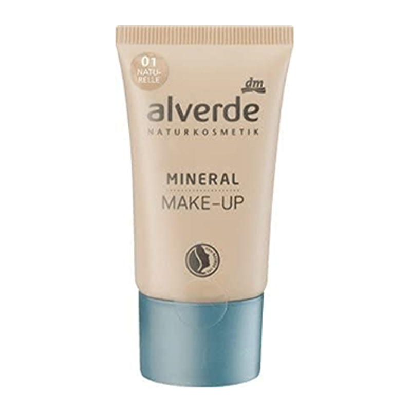 کرم پودر مات گیاهی رنگ بژ alverde mineral make up 01