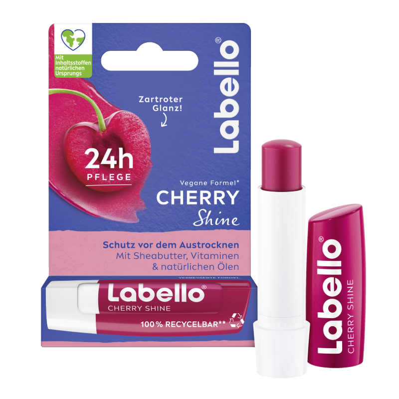 بالم لب 24 ساعته  وگان   Labello cherry shine