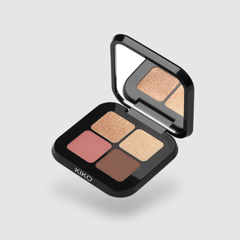 پالت سایه چشم کیکو میلانو KIKO MILANO EYE SHADOW palette bright Quartet02