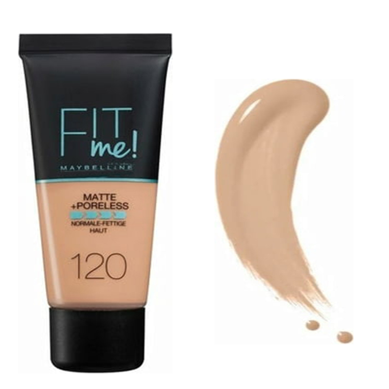 کرم پودر مخصوص پوست نرمال تا چرب MAYBELLINE FIT me! 120