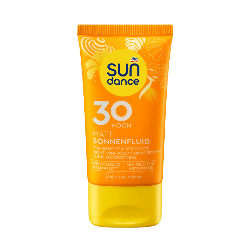 ضد آفتاب فلوئیدی مات sundance sonnenfluid spf30 50ml