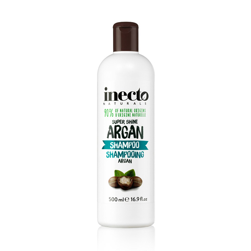 شامپو براق کننده حاوی روغن آرگان مخصوص موهای آسیب دیده و خشک inecto argan shampoo