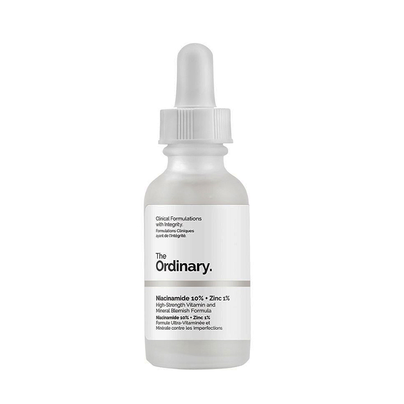 سرم ضدجوش و ضد لک صورت حاوی نیاسینامید و زینک Ordinary Niacinamide 10 percent+ Zinc 1 percent30ml