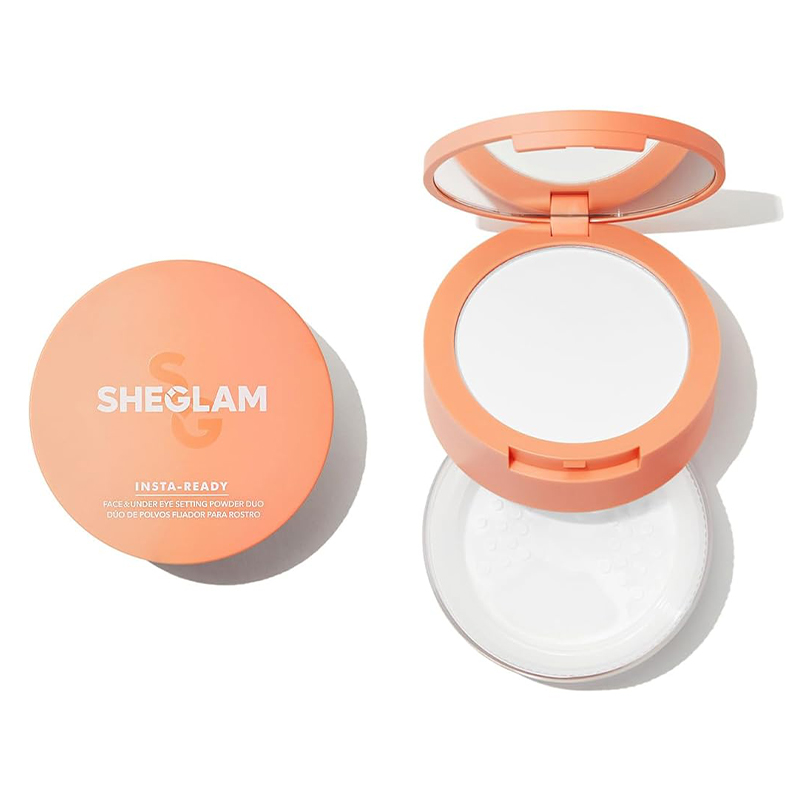 پودر فیکس 2 در 1 مخصوص چشم و صورت SHEGLAM FACE & EYE SETTING POWDER