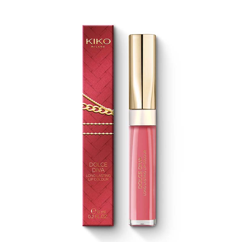 رژ لب مایع kiko milano dolce diva long lasting lip colour 03