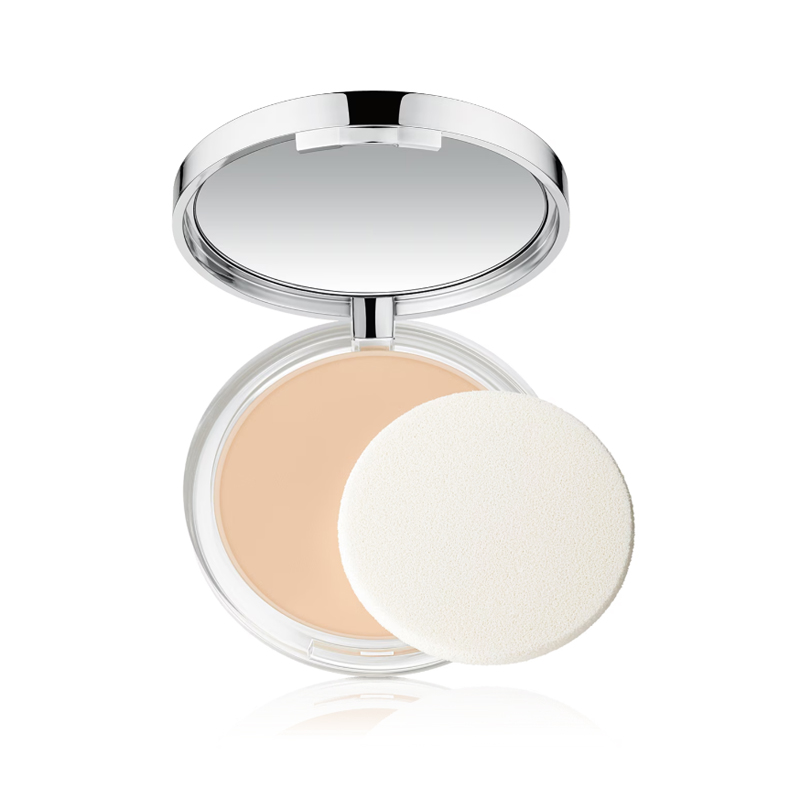 پنکک رنگ لایت مخصوص انواع پوست با ضد آفتاب15 CLINIQUE powder makeup 01fair