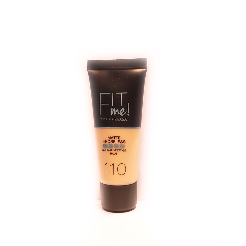 کرم پودر مخصوص پوست نرمال تا چرب MAYBELLINE FIT me! 110