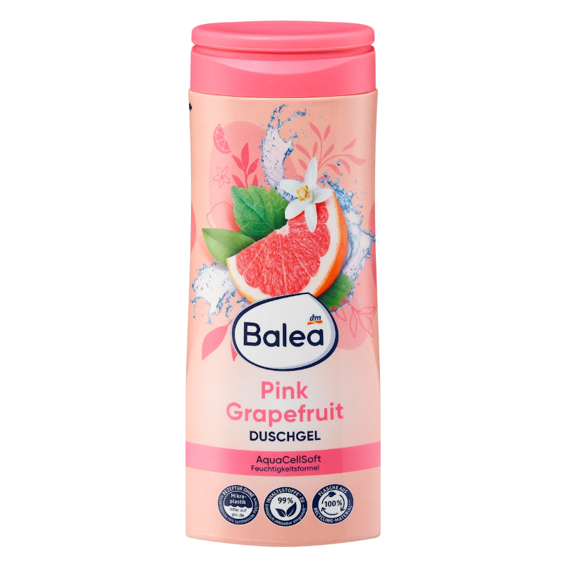شامپو بدن ژلی balea pink grapefruit duschgel 300ml