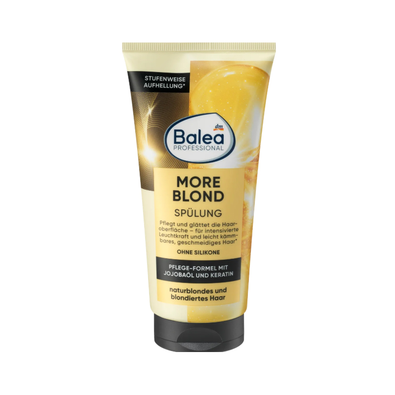نرم کننده مخصوص موهای بلوند balea professional more blond spulung 250ml