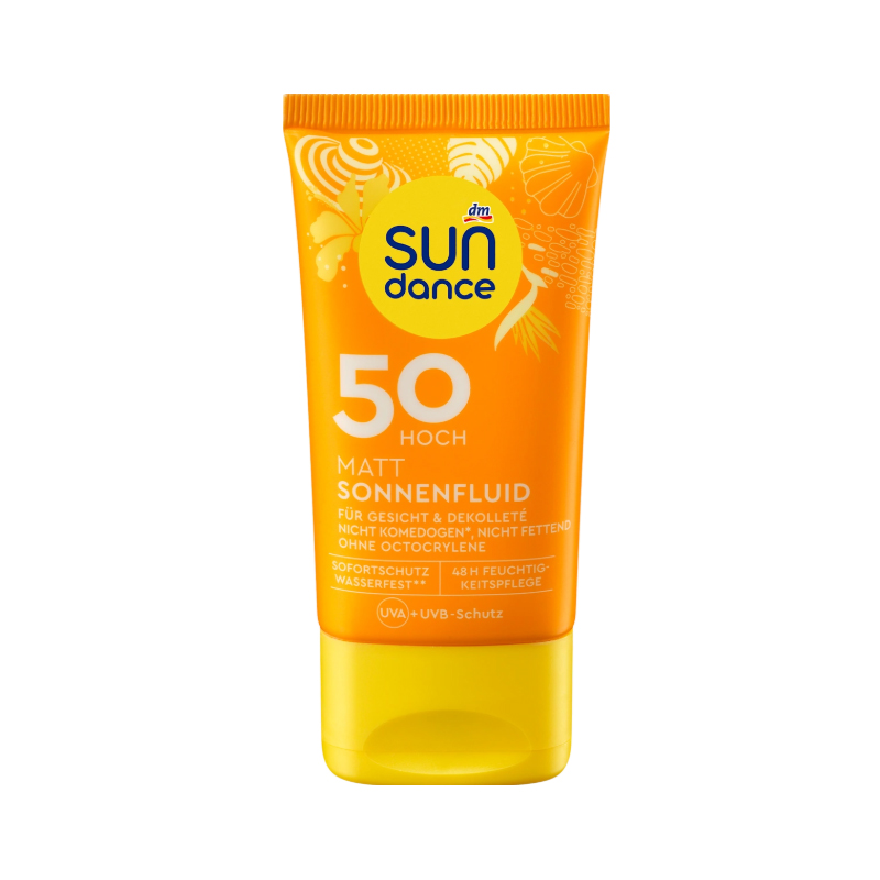 ضد آفتاب فلوئیدی مات sundance sonnenfluid matt spf50 50ml