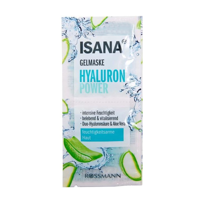 ماسک  صورت ISANA GELMASKE HYALURON POWER