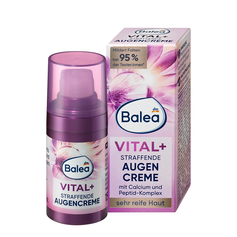 کرم دور چشم ضدچروک و لیفتینگ Balea VITAL+ AUGEN CREME