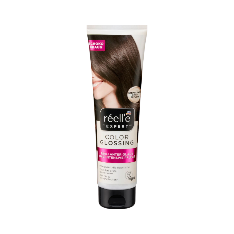 شامپو رنگ قهوه ای شکلاتی REELLE COLOR GLOSSING 150ML