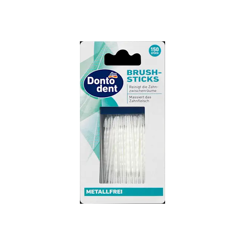 مسواک بین دندانی 150 عددی dontodent brush stuck