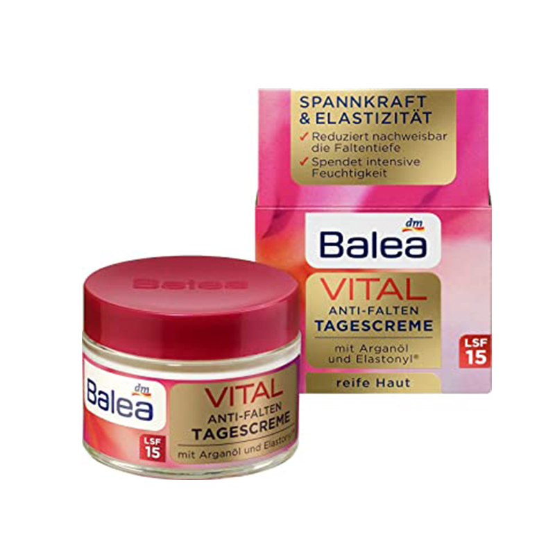 کرم ضد چروک و مرطوب کننده مخصوص روز ویتال balea VITAL TAGESCREME