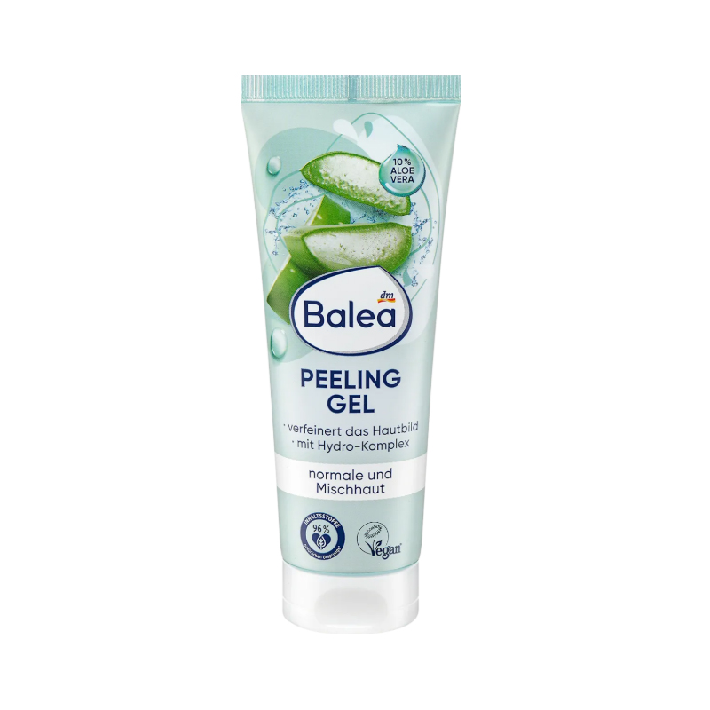 ژل لایه بردار پوست نرمال+مختلط+چرب حاوی دانه های اسکراب Balea PEELING GEL