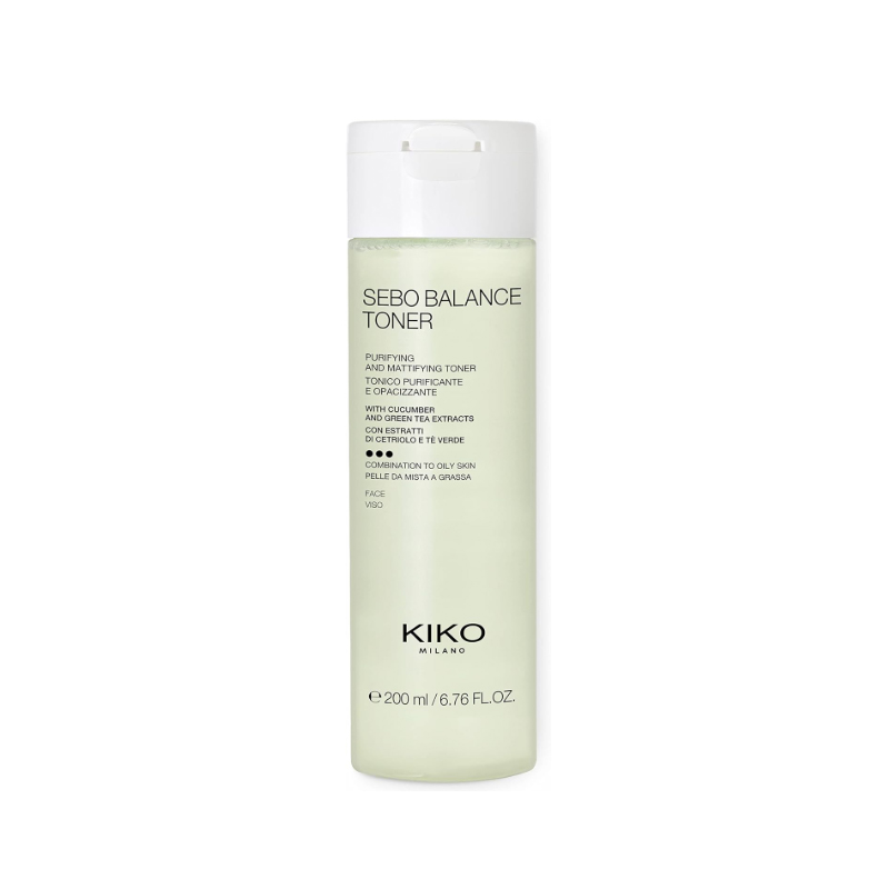 تونر مخصوص پوست نرمال+مختلط تا چرب kiko milano SEBO BALANCE TONER