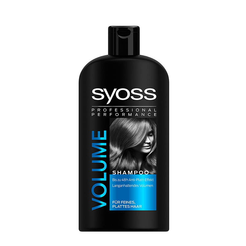 شامپو 400ml حجم دهنده برای موهای صاف و حالت دهنده syoss VOLUMEN