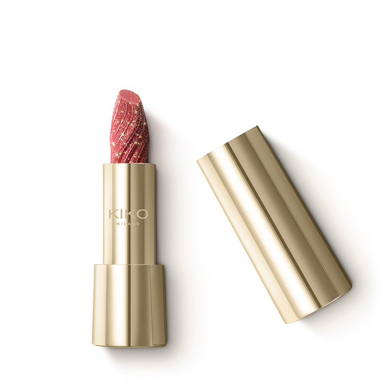 رژ لب جامد شاین kiko milano a holiday fable enchanting lipstick 02