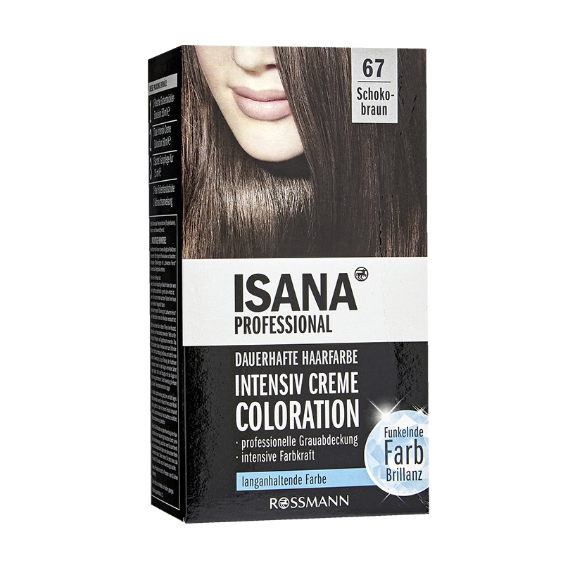 رنگ مو بانوان شماره ISANA INTENSIV CREME COLORATION 67