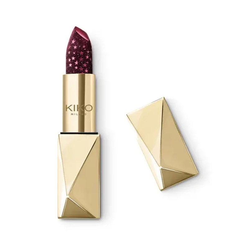 رژ جامد KIKO MILANO HOLIDAY GEMS DIAMOND DUST LIPSTICK 06