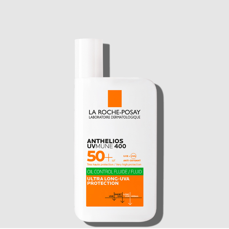 ضد آفتاب فلوئیدی بدون رنگ کنترل کننده چربی پوست LA ROCHE-POSAY SPF +50