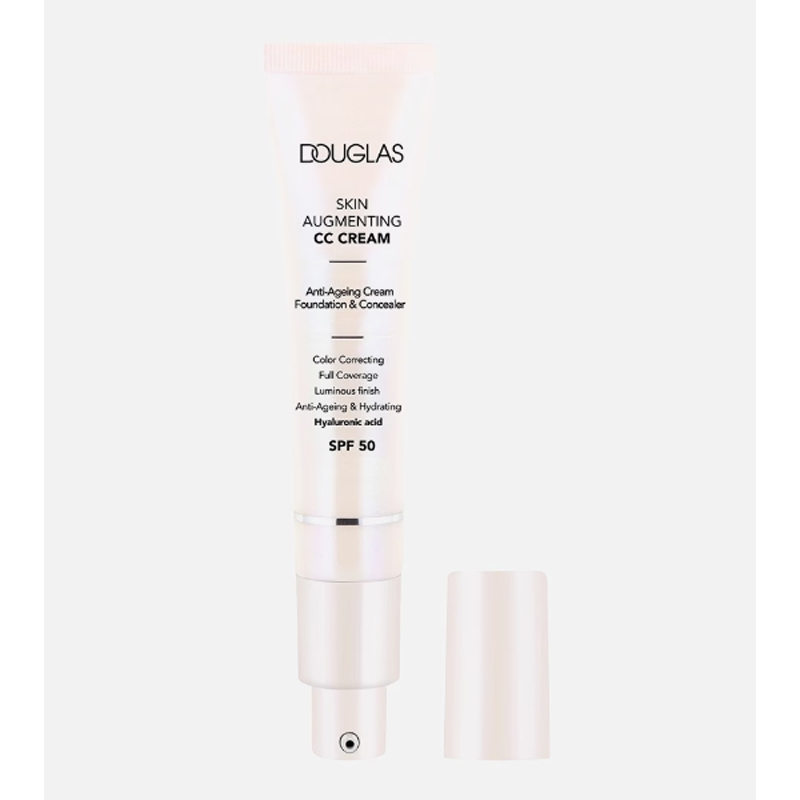 سی سی کرم حاوی آبرسان و ضدآفتاب SPF50 و ضدچروک DOUGLAS CC CREME NATURAL 8MN