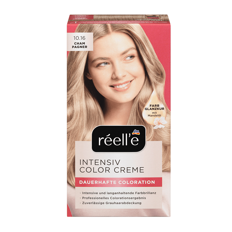 رنگ مو  reelle INTENSIV COLOR CREME 10.16