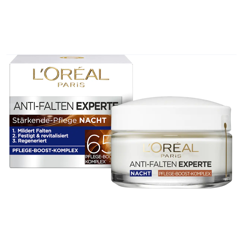 کرم  شب ضد چروک +65 LOREAL ANTI-FALN EXPERTE