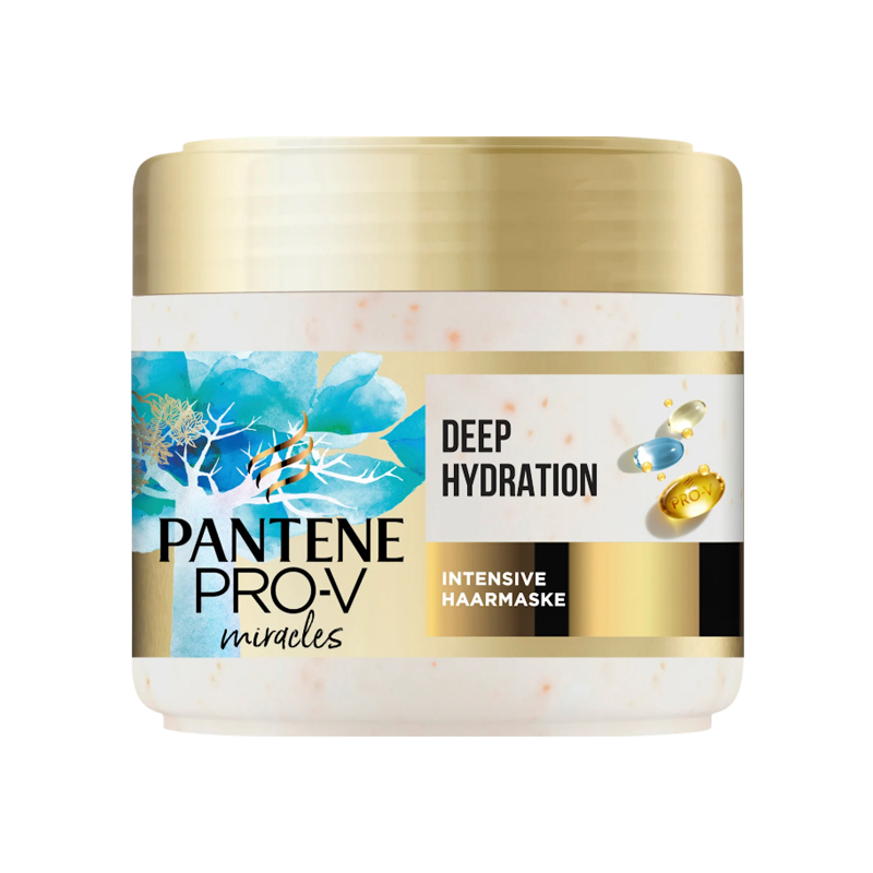 ماسک مو آبرسان عمیق  pantene prov  miracles deep hydration 300 ml