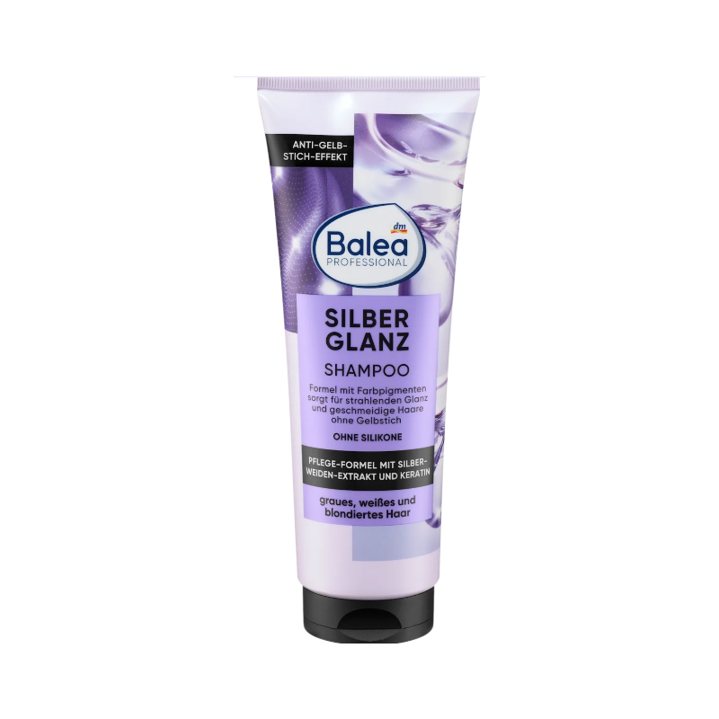 شامپو ضد زردی مو مخصوص موهای رنگ و دکلره شدهbalea shampoo silber glanz