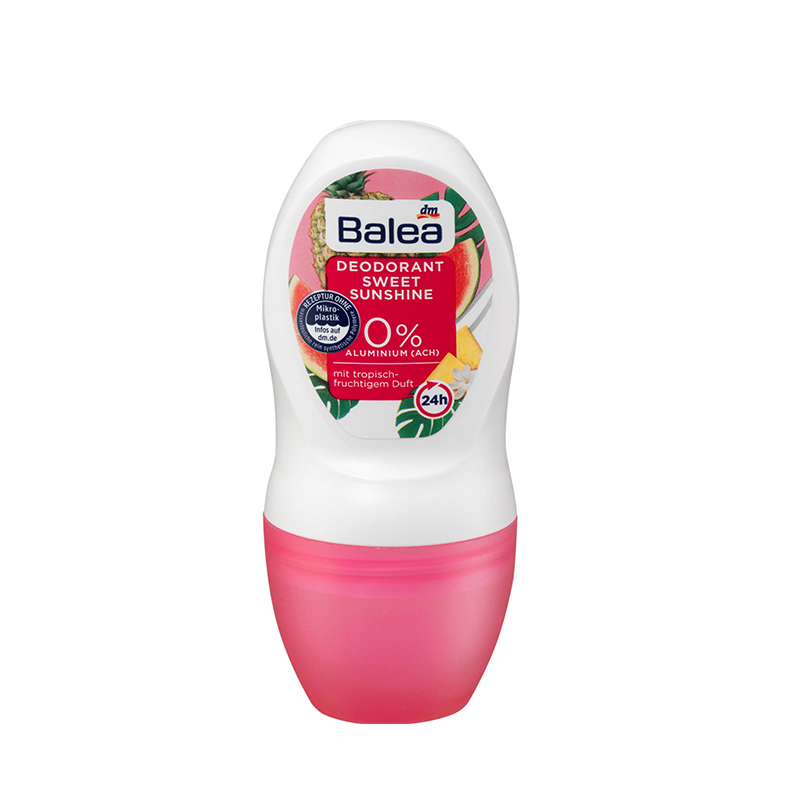 مام رول رایحه هندوانه+آناناس مخصوص بانوان BALEA DEODORANT SWEET SUNSHINE0%