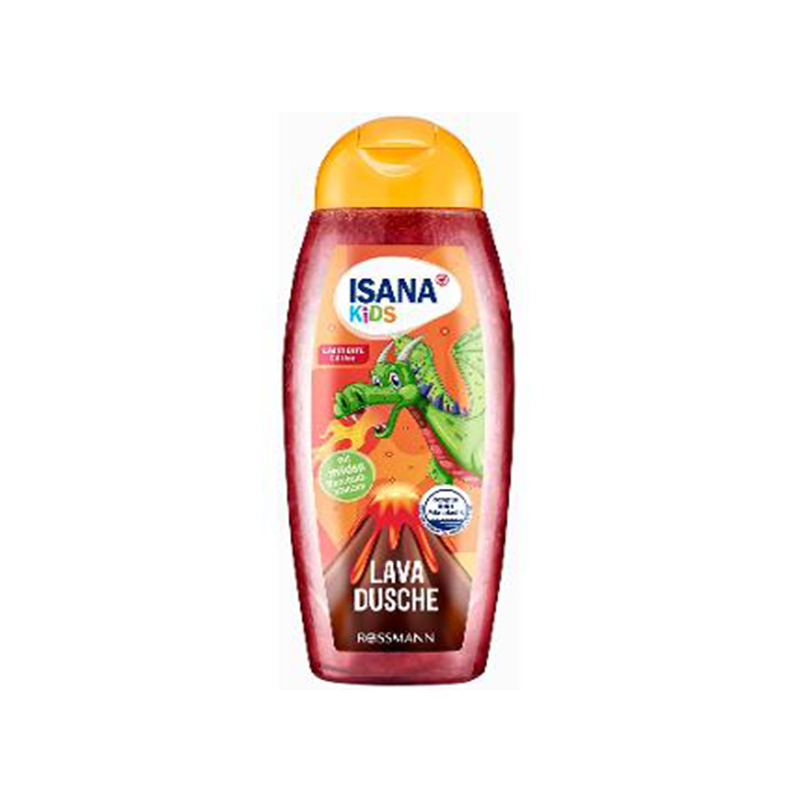 شامپو بدن مخصوص کودک پسرانه ISANA KIDS LAVA DUSCHE