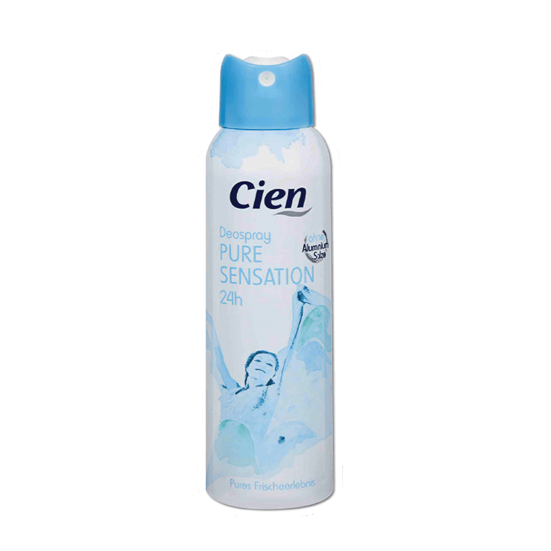 اسپری دئودورانت بانوان Cien PURE SENSATION 24h