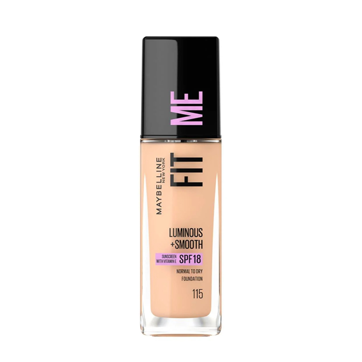 کرم پودر مخصوص پوست نرمال تا خشک MAYBELLINE FIT me! 115