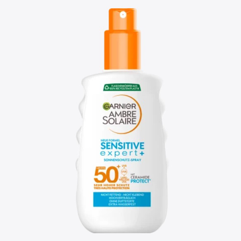 اسپری ضد آفتاب فاقد چربی و ضد آب GARNIER SONNEN SCHUTZ SPRAY SPF +50