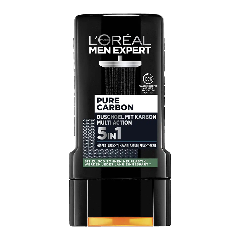 شامپو 5 در 1 LOREAL MEN EXPERT PURE CARBON