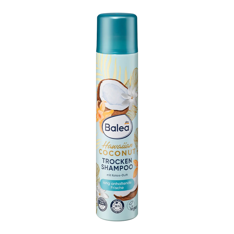 اسپری شامپو خشک با رایحه نارگیل Balea TROCKEN SHAMPOO Hawaiian COCONUT